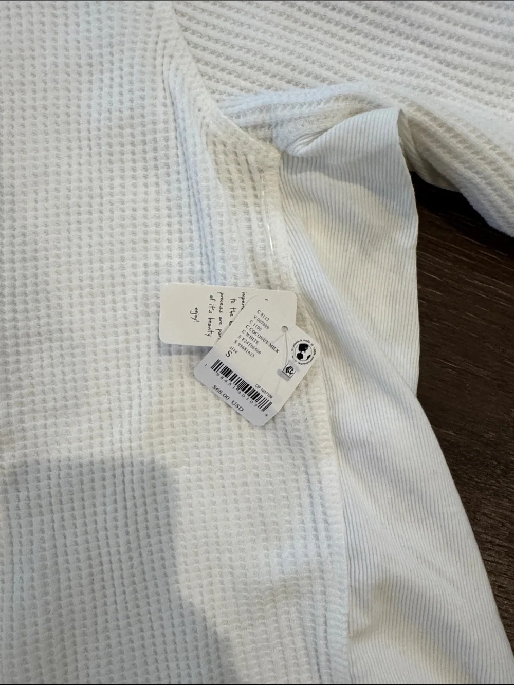 Free People One Blake Thermal Coconut Milk - Picture 3 of 6